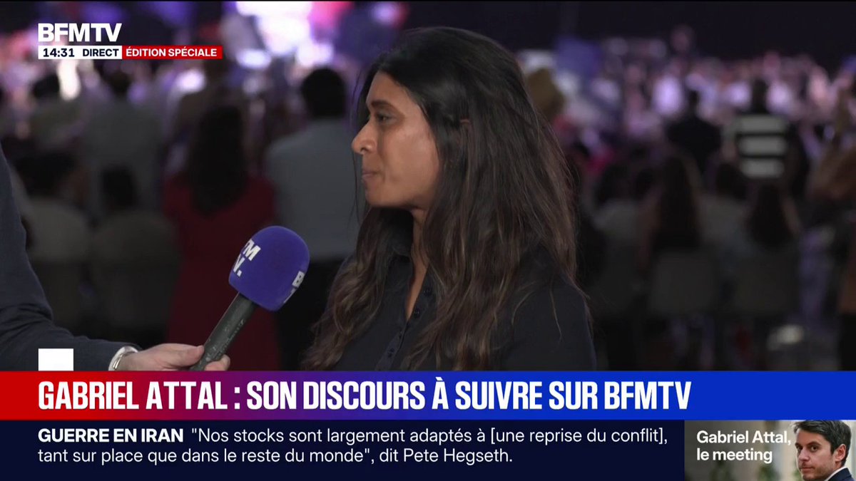 Meeting de Gabriel Attal: "Tous les autres candidats proposent 50 nuances de déclin", estime Prisca Thevenot, députée Renaissance des Hauts-de-Seine