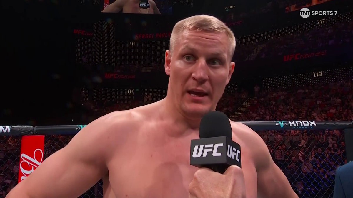 Sergei Pavlovich wants a shot at UFC Heavyweight GOLD! 🏆 #UFCMacau | Stream TNT Sports on HBO Max