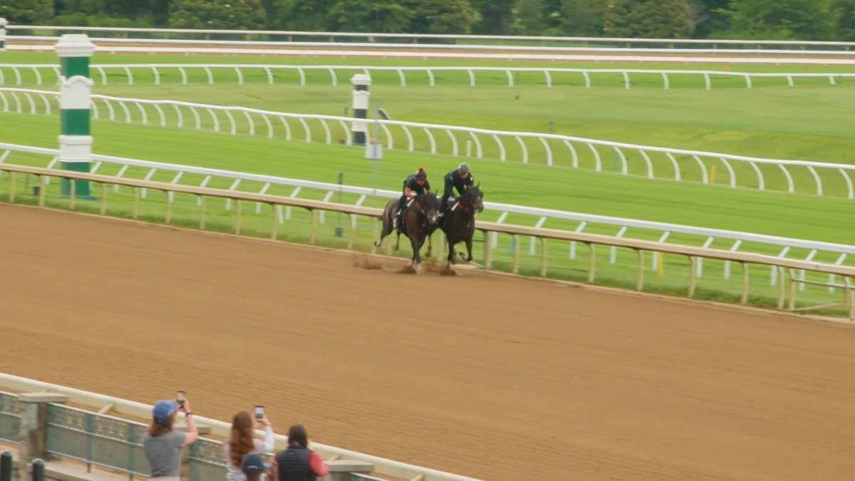 NEWS: Keeneland-Based Kentucky Derby Winner Golden Tempo has Final Breeze before Belmont. Read more →