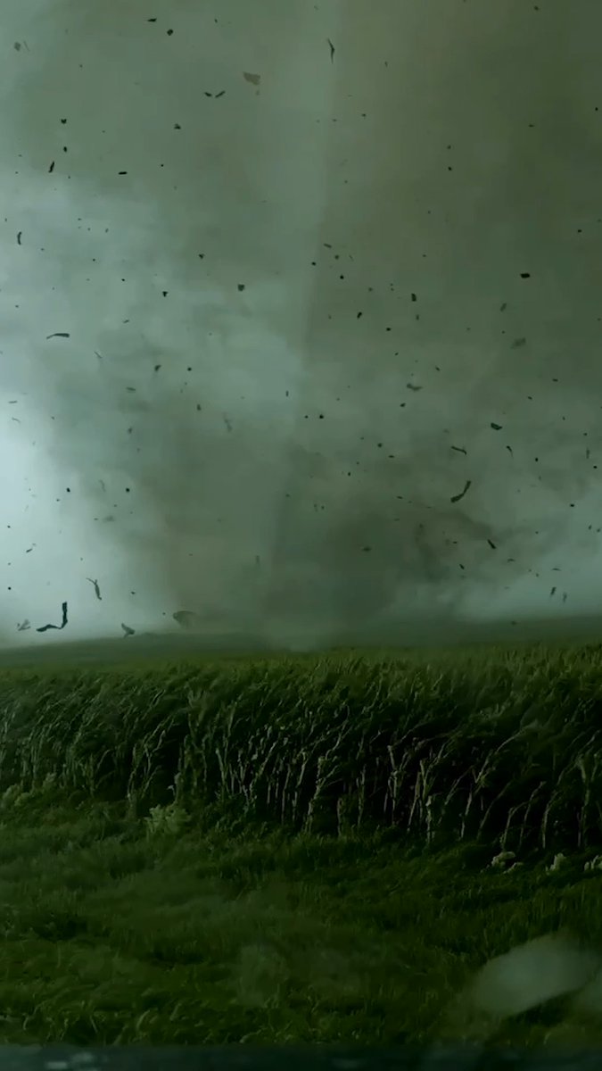 A powerful tornado tears through everything in its path 🌪️ New episode of In the Eye of the Storm: Chasers Sunday at 10P. #EyeoftheStormChasers