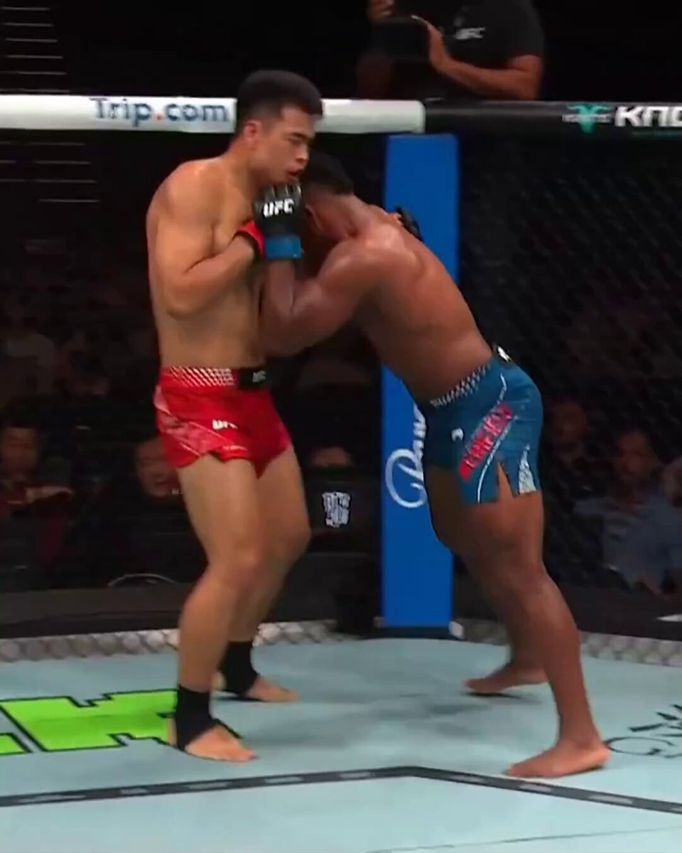 THROWING DOWN 💥 Zhang Mingyang vs Alonzo Menifield [ #UFCMacau | LIVE NOW on @ParamountPlus ]