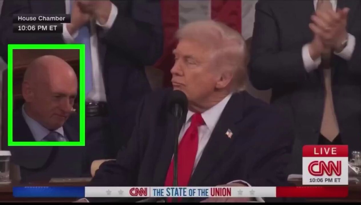 Mark Kelly staring down Donald Trump was pure indictment. No applause. No fake respect. No playing along. Just the look of someone sick of hearing immigrants turned into enemies. That stare was every person with a conscience in that room
