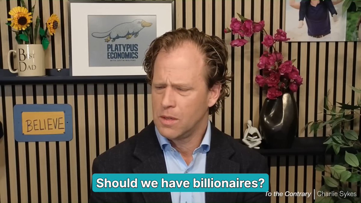 Economists call this diminishing marginal utility. The first dollars change your life. The billionth doesn't. So the argument stops being about consumption and starts being about power.