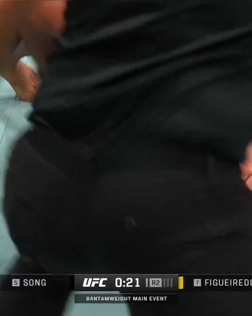 5位 ヤドンが7位 フィゲイレードに2R一本勝ち! #UFCMacau