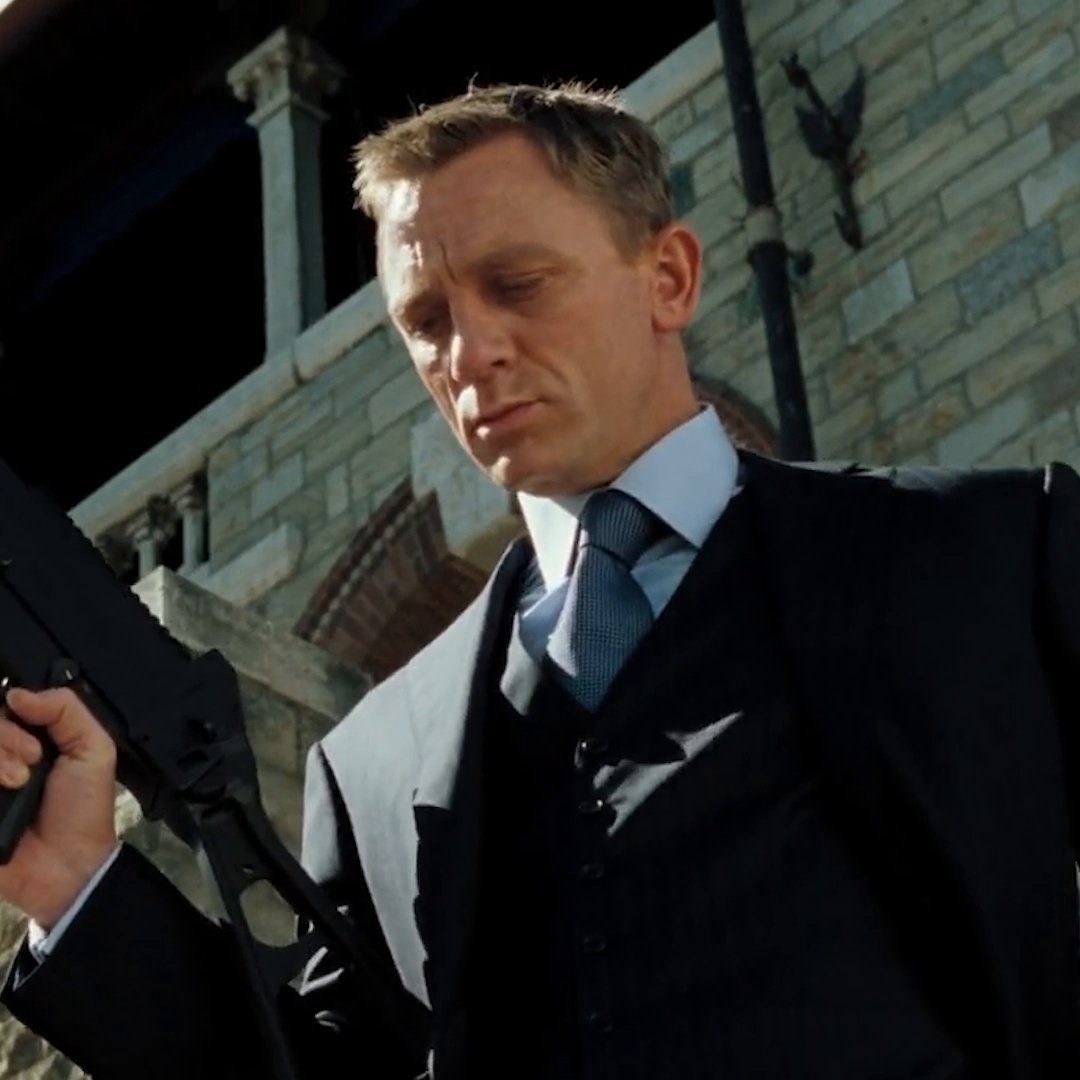 Those three magic words. The end scene of CASINO ROYALE was filmed on this day at Lake Como in Italy.