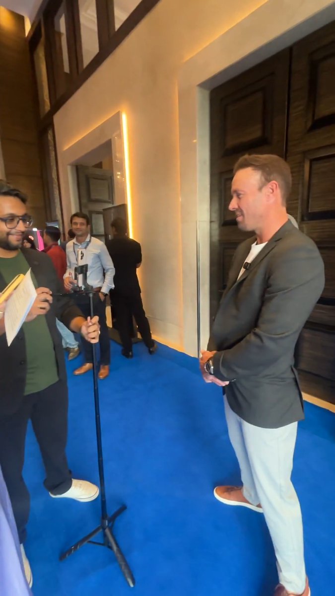 Mr 360 ABD in the house 🙌 #CricinfoHonours live at 8.30pm IST on Star Sports, JioHotstar and Cricinfo!