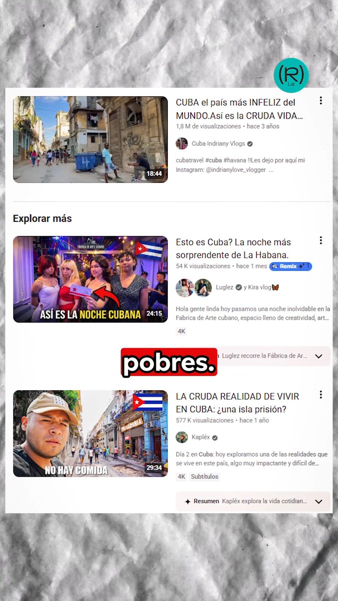 Van a Cuba buscando ruinas, colas y apagones… y vuelven con millones de reproducciones. ¿Por qué cuando visitan Nueva York muestran rascacielos, cuando van a París enseñan monumentos y cuando llegan a Cuba solo enfocan la pobreza? Nos cuenta José Enrique González Calvo, economista cubano. #Cuba