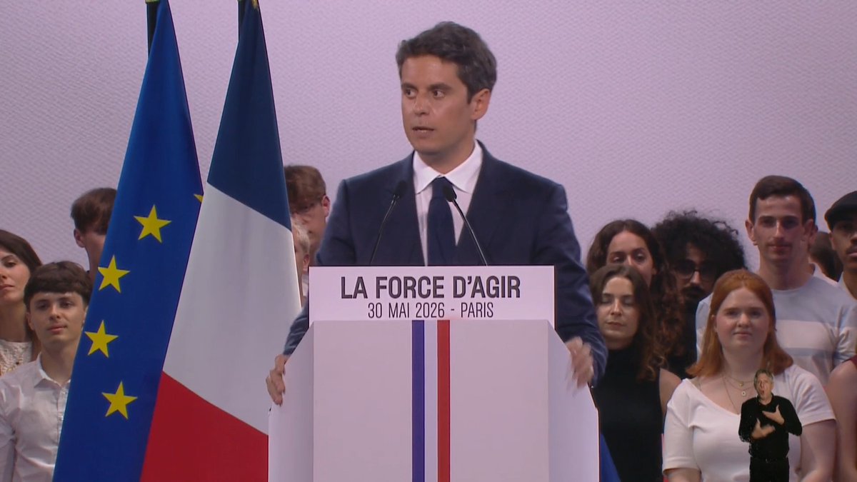 La campagne commence, et nous la mènerons les bras ouverts ! Mais je ne me trompe pas d’ennemi. Mes adversaires : ce sont les marchands de haine, les apôtres du déclin, les artisans de la nostalgie. C’est la France Insoumise et le Rassemblement national qui veulent briser le pays, à force d’opposer les Français !