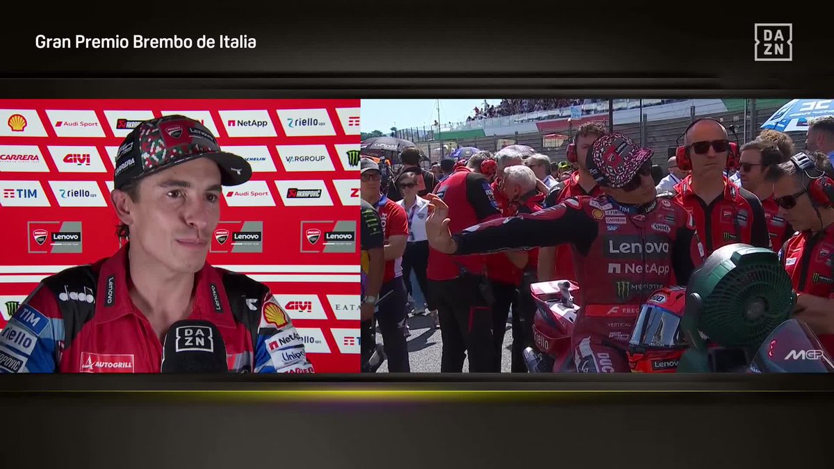 "Si me caliento... tengo las de perder" ❄️ A Marc Márquez le toca pensar en frío y no meterse en 'líos' #ItalianGP 🇮🇹 #MotoGP 🏁