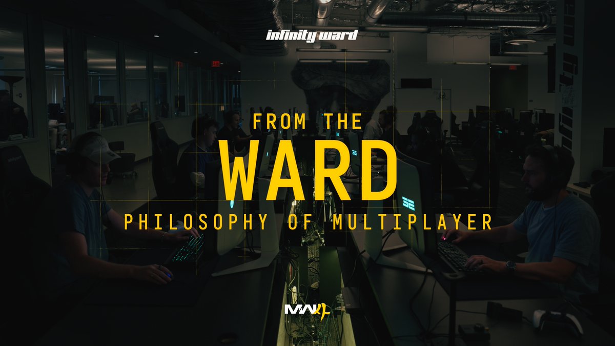 The team at Infinity Ward is building #MW4 Multiplayer with a focus on fluidity and control, supporting player agency in every map and mode for the most responsive MW experience yet. This is episode 2 of From The Ward.