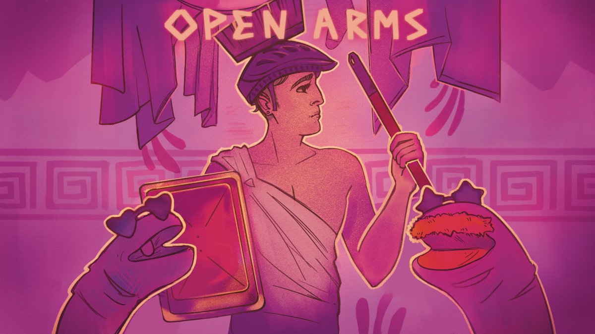 NEW SONG COVER: "Open Arms" from Epic: The Musical 🧦 As you can probably see... we had a lot of fun with this one.