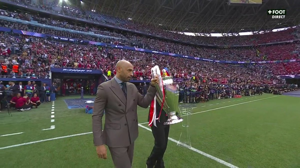 🚨 Thierry Henry et Presnel Kimpembe apportent la Ligue des Champions. 🤩🏆 🎥 CANAL+ Foot