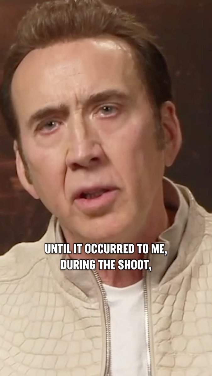 Nicolas Cage shares how old noir movie stars shape and inspire Ben Reilly in #SpiderNoir.