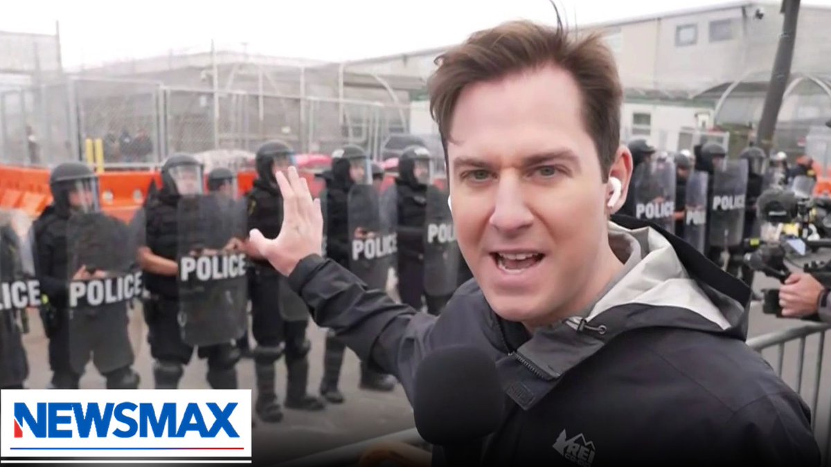 UNREST CONTINUES IN NEWARK: NEWSMAX Correspondent Andrew Craft reports from outside Delaney Hall in Newark, New Jersey, following multiple days of escalating clashes between anti-ICE protesters and federal law enforcement. Rita Cosby