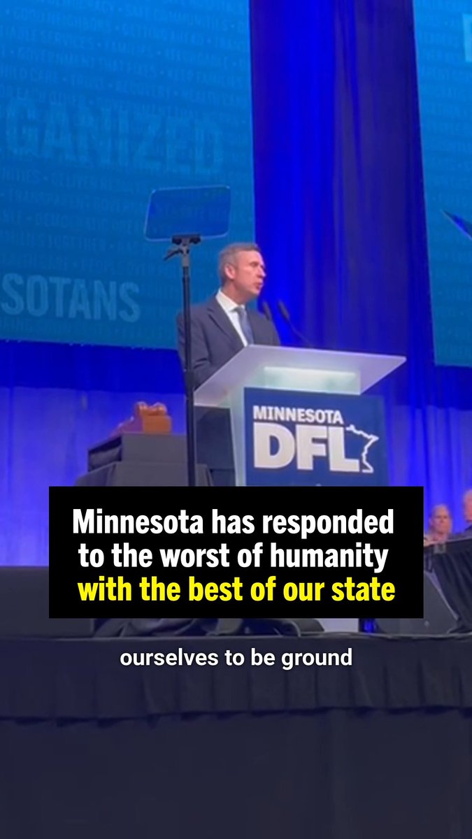 Every time tragedy has struck my home state, our community has responded to the worst of humanity with the best of Minnesota. I’m damn proud of that.