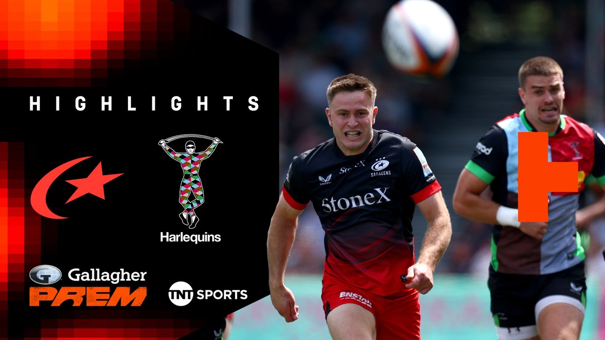 📺 Saracens Rugby Club left it late in the London derby as Mark McCall celebrated his final home game with a win over Harlequins 💪