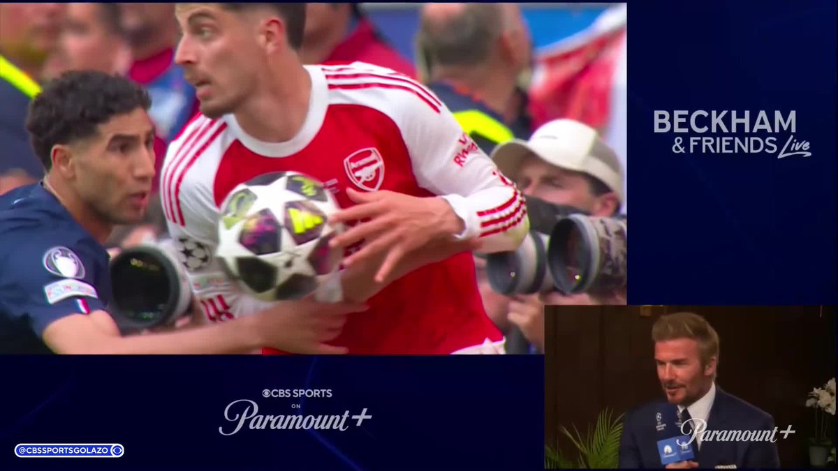"He's very loyal to his team. I've tried to change his mind on many occasions." Sir David Beckham explains how his son Romeo became a massive Arsenal fan 🔴 Stream the Beckham &amp; Friends Live altcast exclusively on Paramount+ 📺