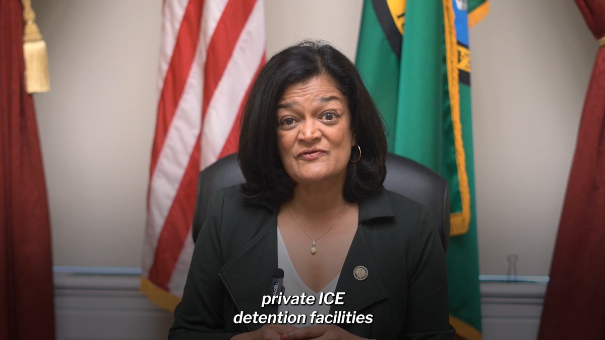 $1 a day. That’s what immigrants make while in government-contracted private detention centers. Why is the pay so low? Because corporations are profiting off of cruelty and Trump’s mass kidnapping and disappearing campaign. I have a bill to stop this. Let’s pass it.