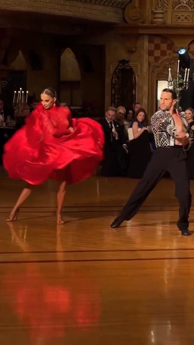 Absolute FIRE on the dance floor 🔥 Salvo Sinardi &amp; Sasha Kondrashova owning the WDC Presidents Dinner 2026. Precision and pure passion. This is why we love Latin 💃