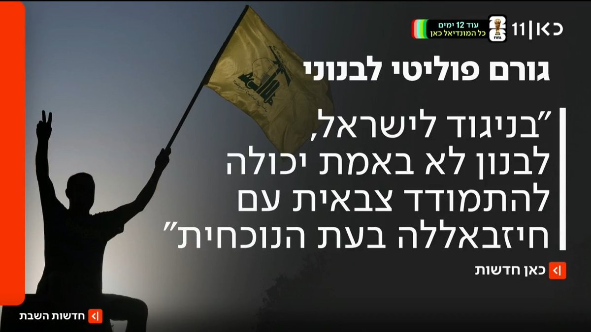 במחנה שמתנגד לחיזבאללה בהנהגת לבנון חוששים שהסכם בין איראן לארה"ב יחזק את הארגון: "בניגוד לישראל - לא נוכל להתמודד איתם" | פרסום של roi kais • روعي كايس • רועי קייס #חדשותהשבת עם Ayala Hasson.
