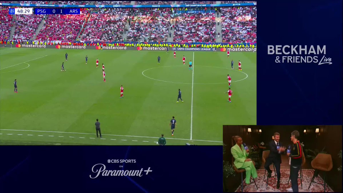 "If you step into a European football stadium, you're in for life." Beastie Boys legend Mike D shares how he became an Arsenal fan 🔴 Stream the Beckham & Friends Live altcast exclusively on Paramount+ 📺