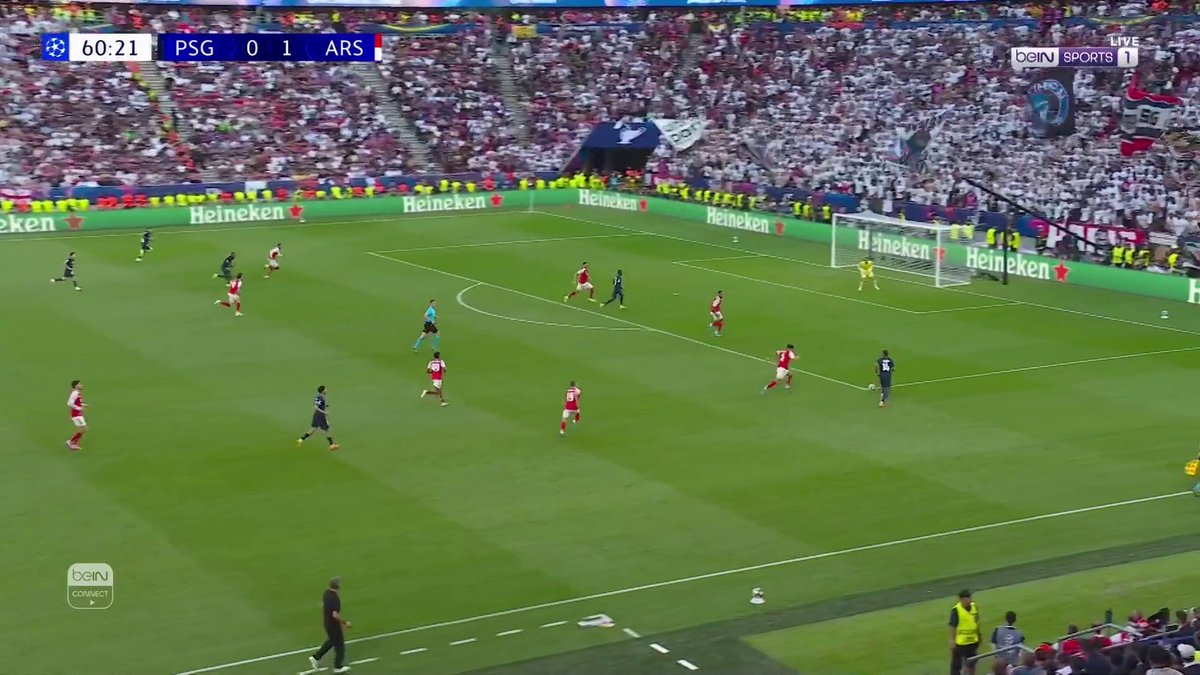 ديمبلي يدرك التعادل لباريس سان جيرمان من علامة الجزاء #دوري_أبطال_أوروبا | #نهائي_الأبطال | #باريس_سان_جيرمان | #آرسنال #UCLfinal | #UCL | #beINUCL | #PSG | #Arsenal