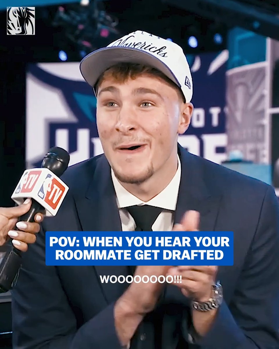 Moments like this >>> Coop's reaction is priceless 😭 #MFFL // #NBADraft