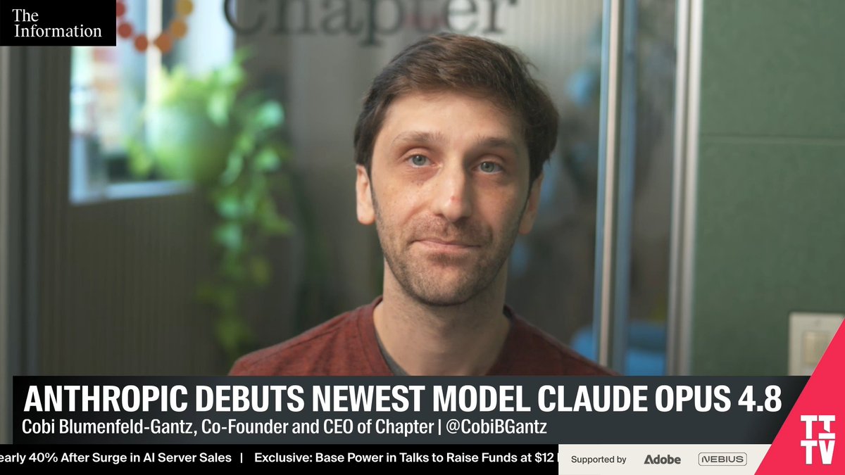 Is Anthropic altering model performance to force costly upgrades? Chapter Co-Founder and CEO Cobi Blumenfeld-Gantz outlines a shift his team recently noticed: "Anthropic has kind of taken a page out of the Apple playbook, where they have...decreased the quality of the prior models right before they launched the new model, so that the new model feels better."