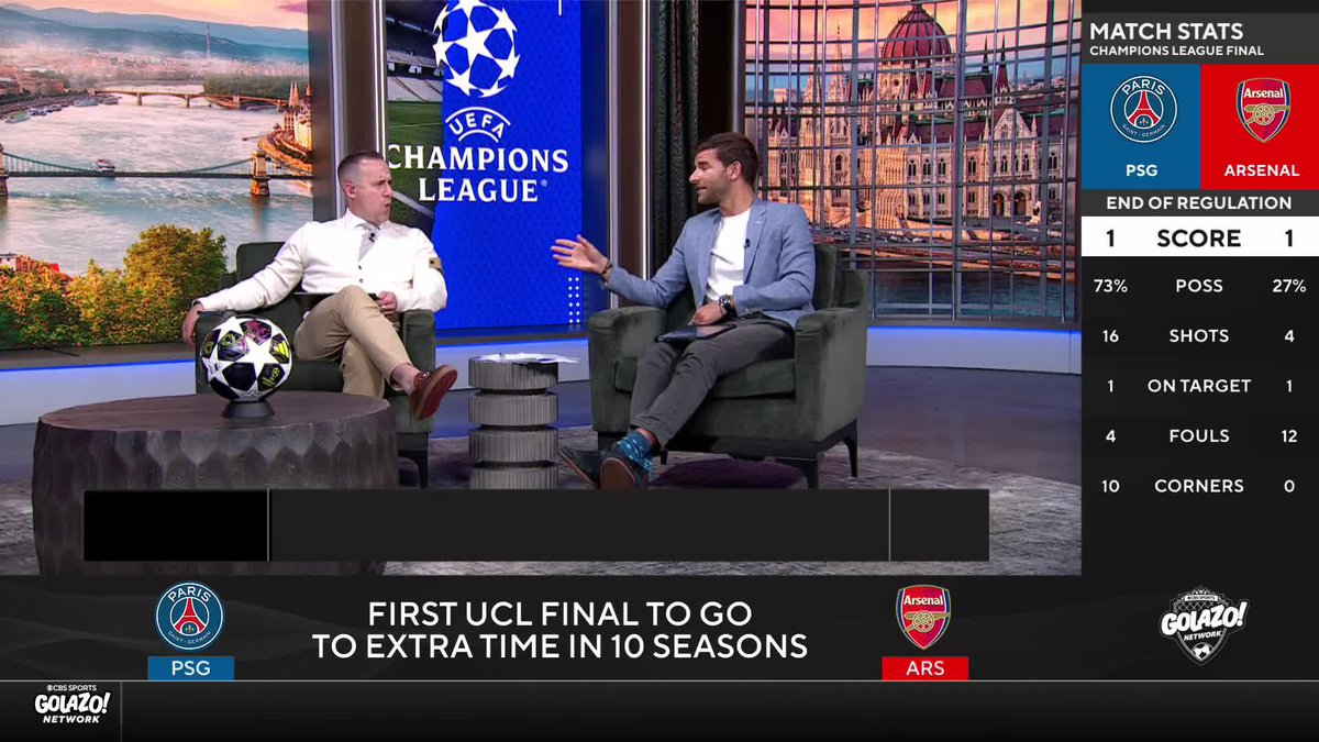 It's been 10 years since the last time a #UCL Final went to extra time. ⏳ UCL final Matchday Watchalong is LIVE on Golazo Network and YouTube 📺