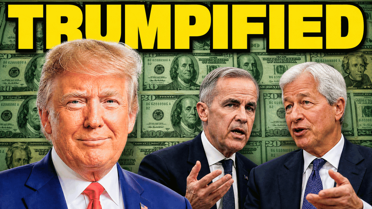 Jamie Dimon, Mark Carney, and Tony Blair just started sounding exactly like Donald Trump. That's not a coincidence. It's surrender. When your enemies start using your language, you've already won the battle. Here's what they're scrambling to hide 👇