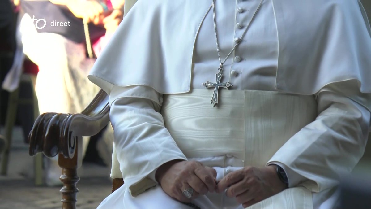 🇻🇦📿 𝗙𝗟𝗔𝗦𝗛 — Le pape Léon XIV a récité le chapelet pour la paix à la grotte Notre-Dame de Lourdes, dans les jardins du Vatican, en connexion simultanée avec les sanctuaires mariaux du monde entier.