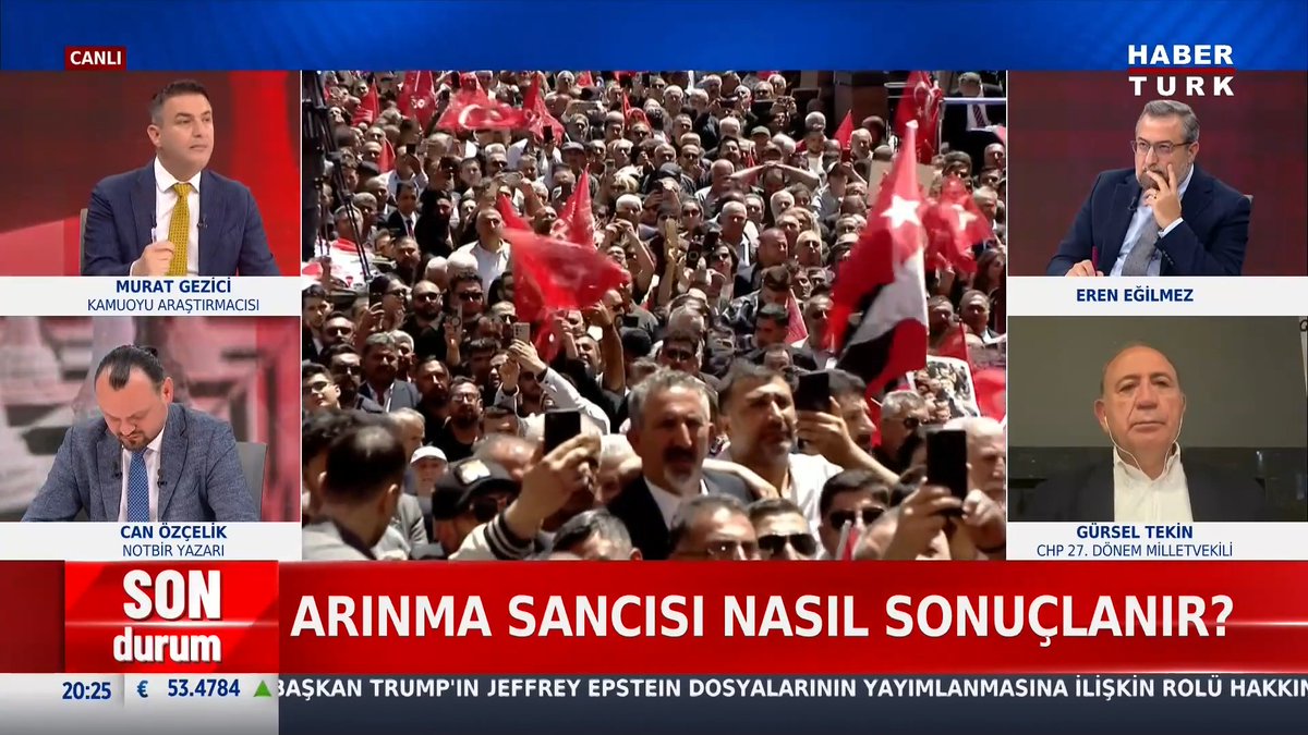 📌Arınma sancısı nasıl sonuçlanır? Kamuoyu Araştırmacısı Murat Gezici #GerçekFikriNe'de değerlendirdi.