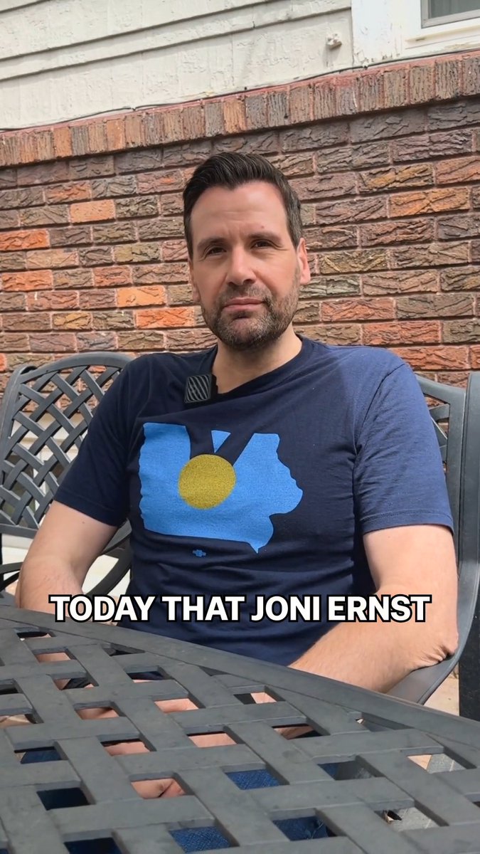 One year ago today, Joni Ernst mocked Iowans worried about her vote to cut health care to fund billionaire tax cuts, saying, “Well, we’re all going to die.” Ashley Hinson voted for those same cuts. That’s not leadership. Health care is a human right, and in the U.S. Senate, I’ll put Iowans first, not billionaires.