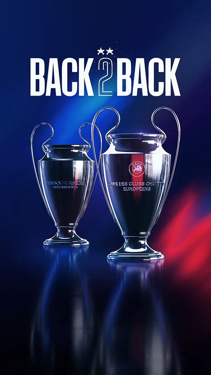 SOMOS BICAMPEÕES DA EUROPA!! 🏆❤️💙
