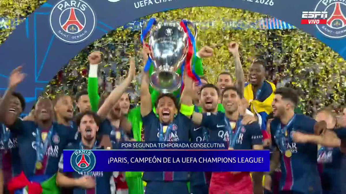 ¡SÍ, SÍ, SÍ! ¡LA OREJONA SE QUEDA UN AÑO MÁS EN PARÍS! ¡¡PSG ES BICAMPEÓN DE LA #CHAMPIONS!! 📺 La #UCLfinal, por #DisneyPlus Plan Premium