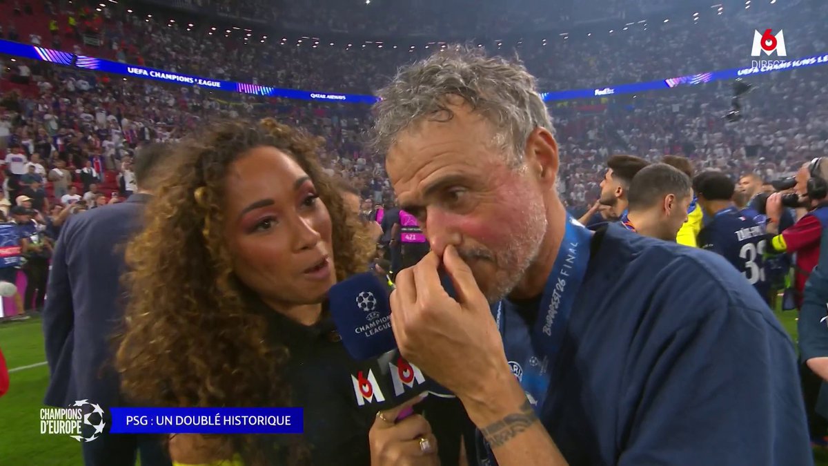 LES MOTS DE LUIS ENRIQUE 🇪🇸 !!!! PARIS LUI DOIT TOUT !!!!! 🤩❤️💙 🎥 M6 - Coupe du Monde de la FIFA 2026™