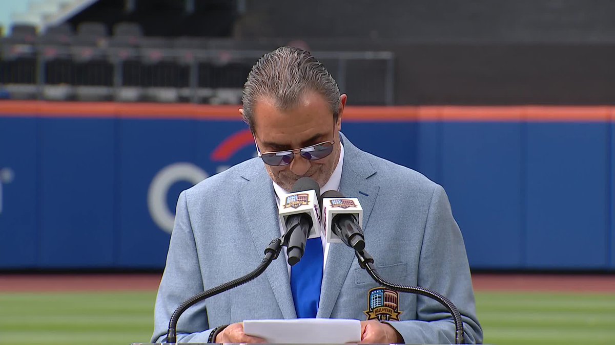 "I know that I am not the best player in the Mets Hall of Fame. But I am the proudest." - Lee Mazzilli
