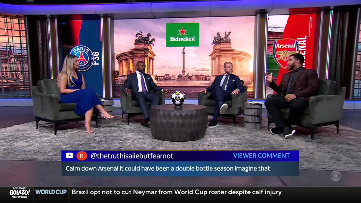 PSG are Champions League winners AGAIN—by the smallest of margins 😮💨 Troy Deeney, Mike Grella and Nigel Reo-Coker give their instant reactions to a dramatic penalty shootout win over Arsenal 🗣️
