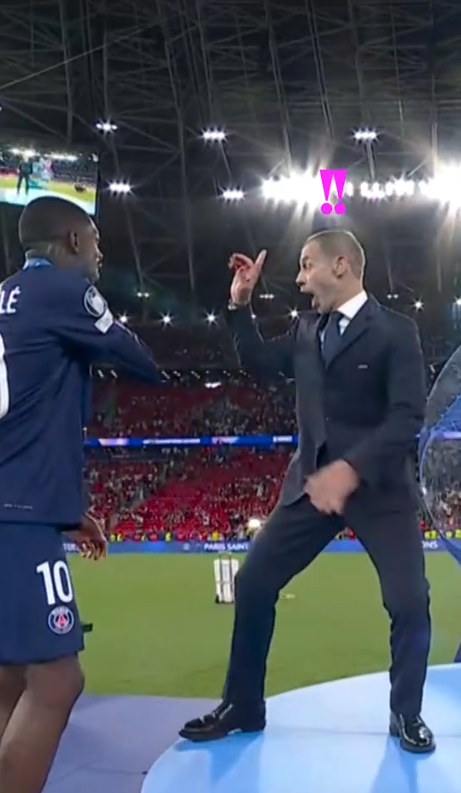 Dembele had to remind UEFA President he's not the Captain ๐ญ๐ญ๐ญ