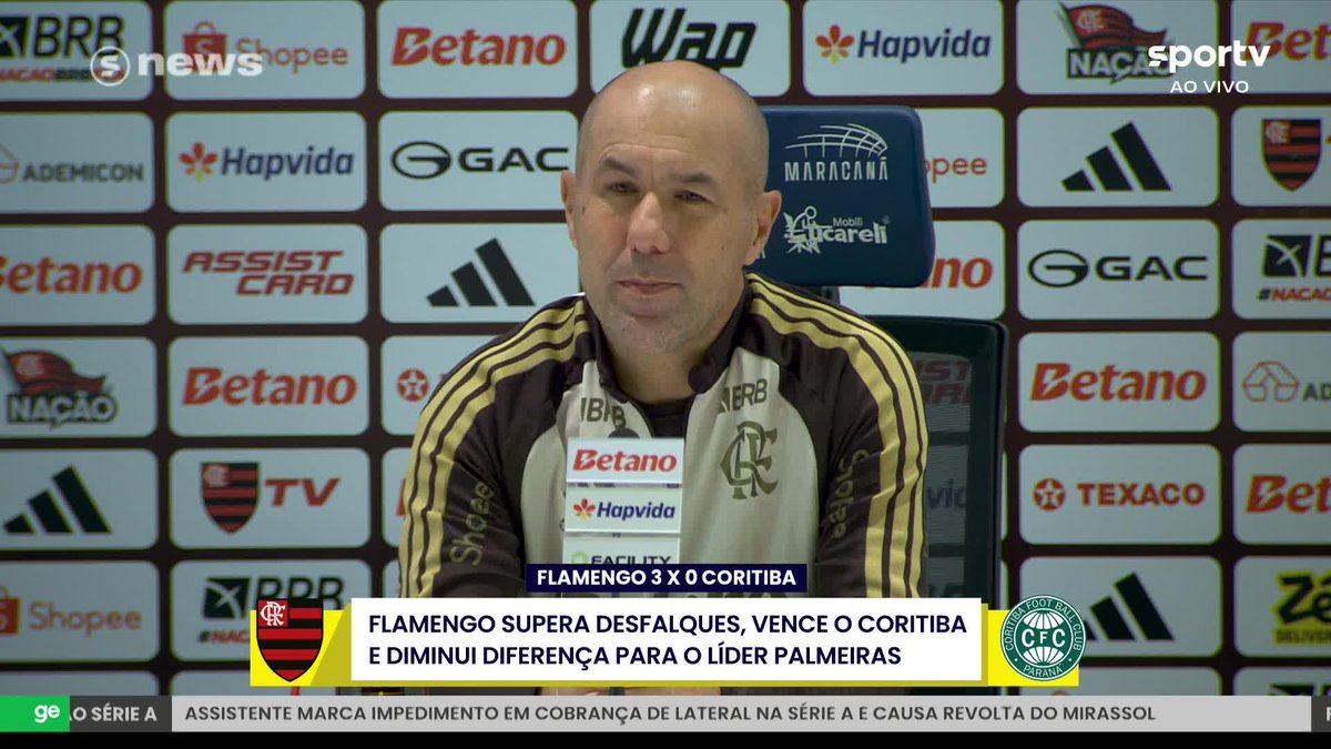 Leonardo Jardim, sobre Jorge Jesus: “Vou ver se amanhã vamos almoçar ou jantar.” “O Jorge Jesus, em 2020, quando saiu do Flamengo, me telefonou para eu vir pra cá. Aconteceu somente em 2026.” 🎥 sportv | ge