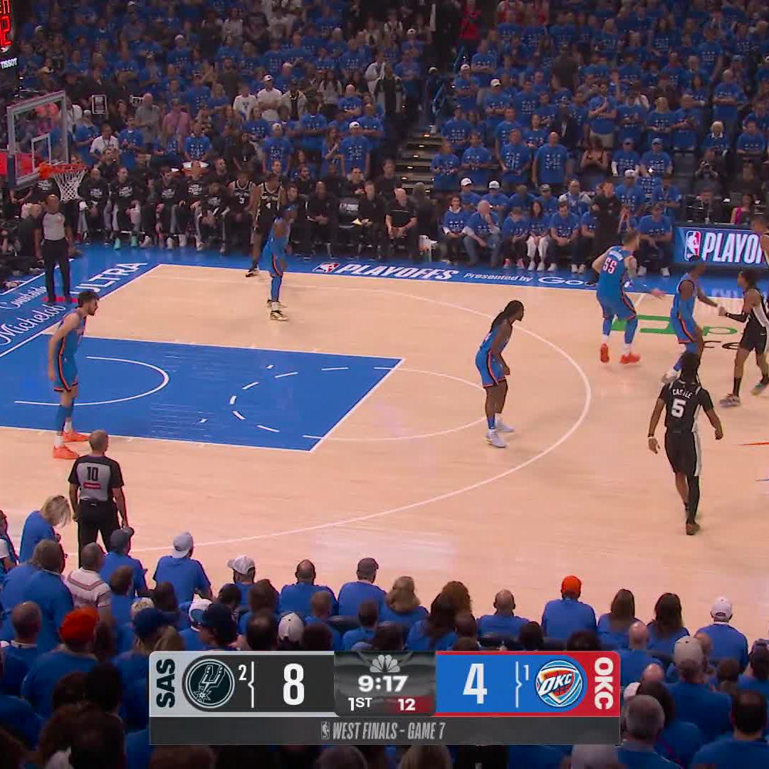 OOOOOOOOH. THAT WAS NASTY!!! 📺NBA on NBC and Peacock
