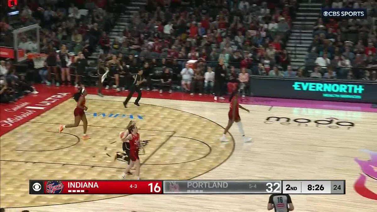 Emily Engstler's TOUGH fadeaway gives the Fire an early 18-point lead over the Fever 🔥 Portland Fire