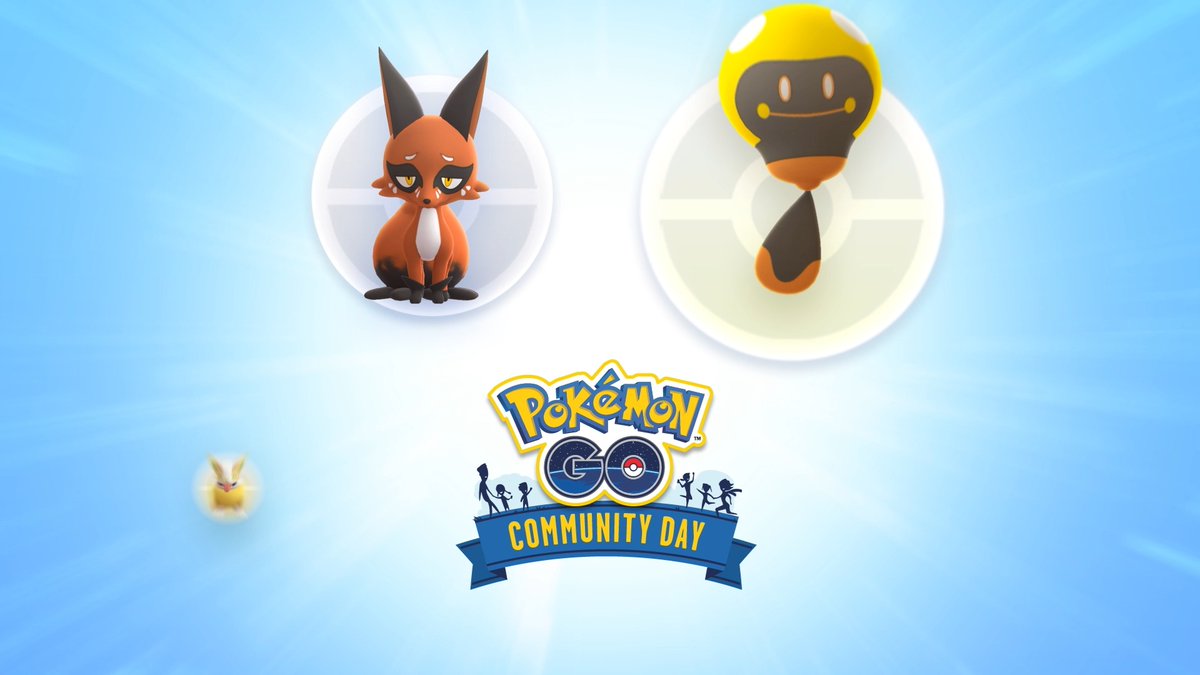 トレーナーの皆さん、今こそ投票しよう! ✅ 最も多くの票を集めたポケモンが、8月の「コミュニティ・デイ」で大量発生するポケモンになります! 「クスネ」 「ワンパチ」 「パピモッチ」 「ズピカ」 #PokemonGOCommunityDay #ポケモンGO