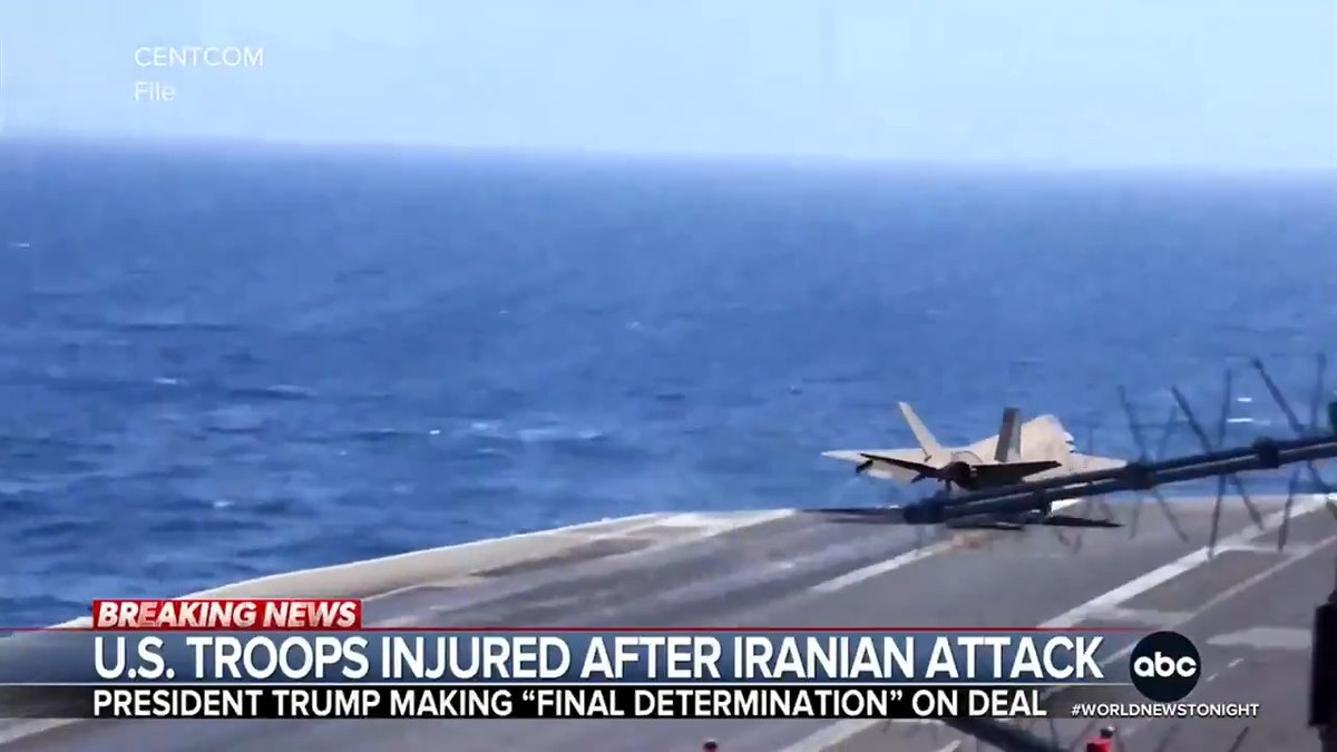 Five Americans, including U.S. troops, were injured in an Iranian missile attack on an American base in Kuwait. The incident comes as President Trump weighs a possible deal with Iran. Ian Pannell reports.