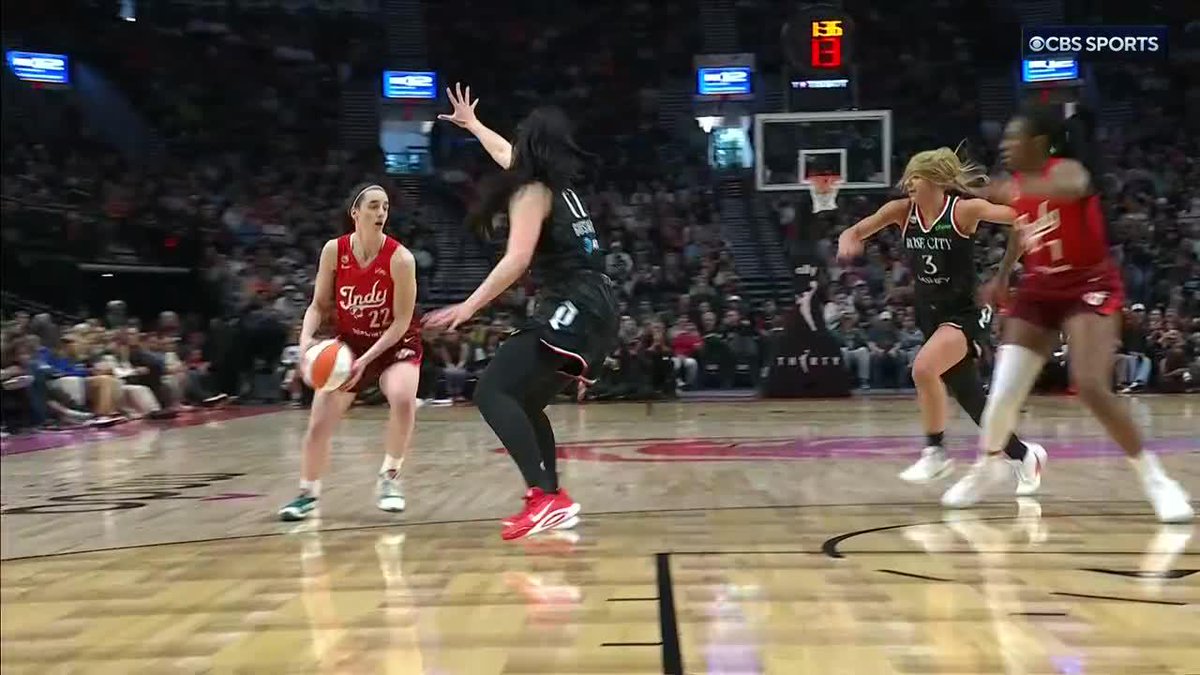 GIMME THAT! The WNBA's leader in blocks per game, Emily Engstler, just rejected Aliyah Boston 😳