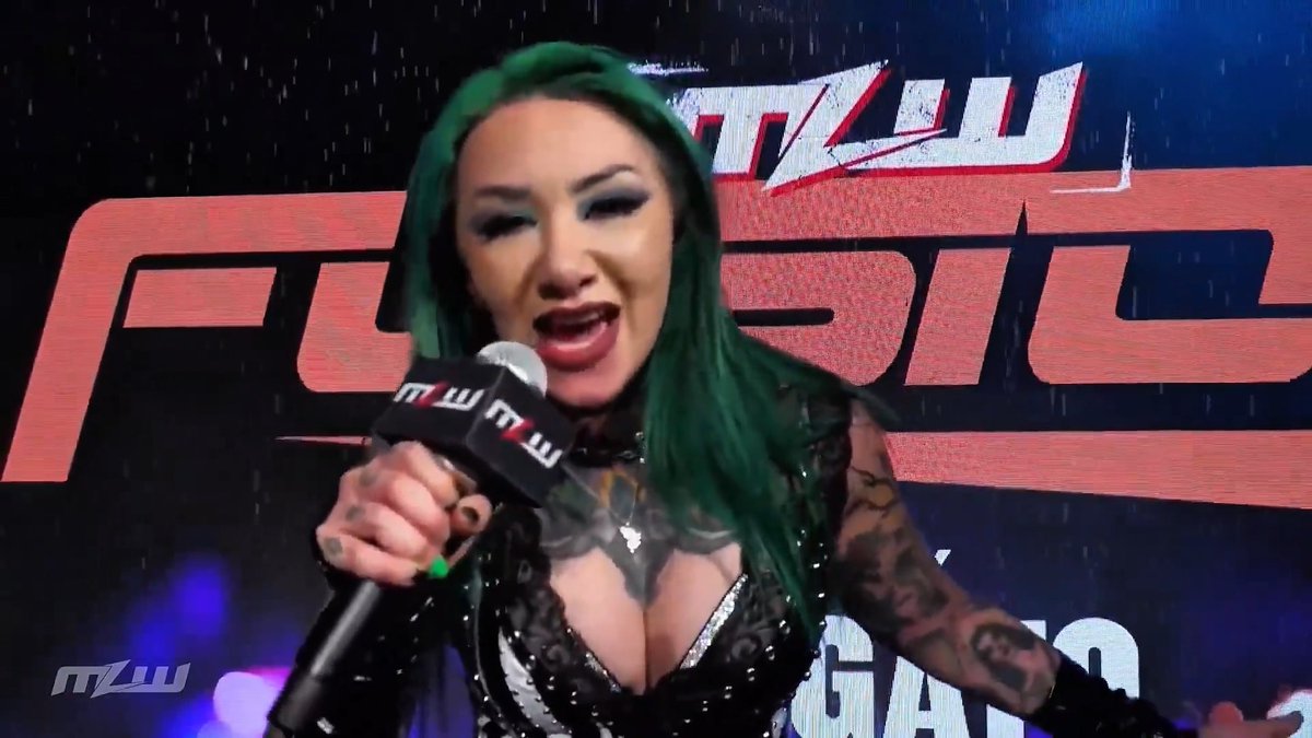 The Ballsy Badass Shotzi Blackheart issues a challenge to MLW Featherweight Champion, Shoko Nakajima, after her big win on MLW FUSION. ▶️