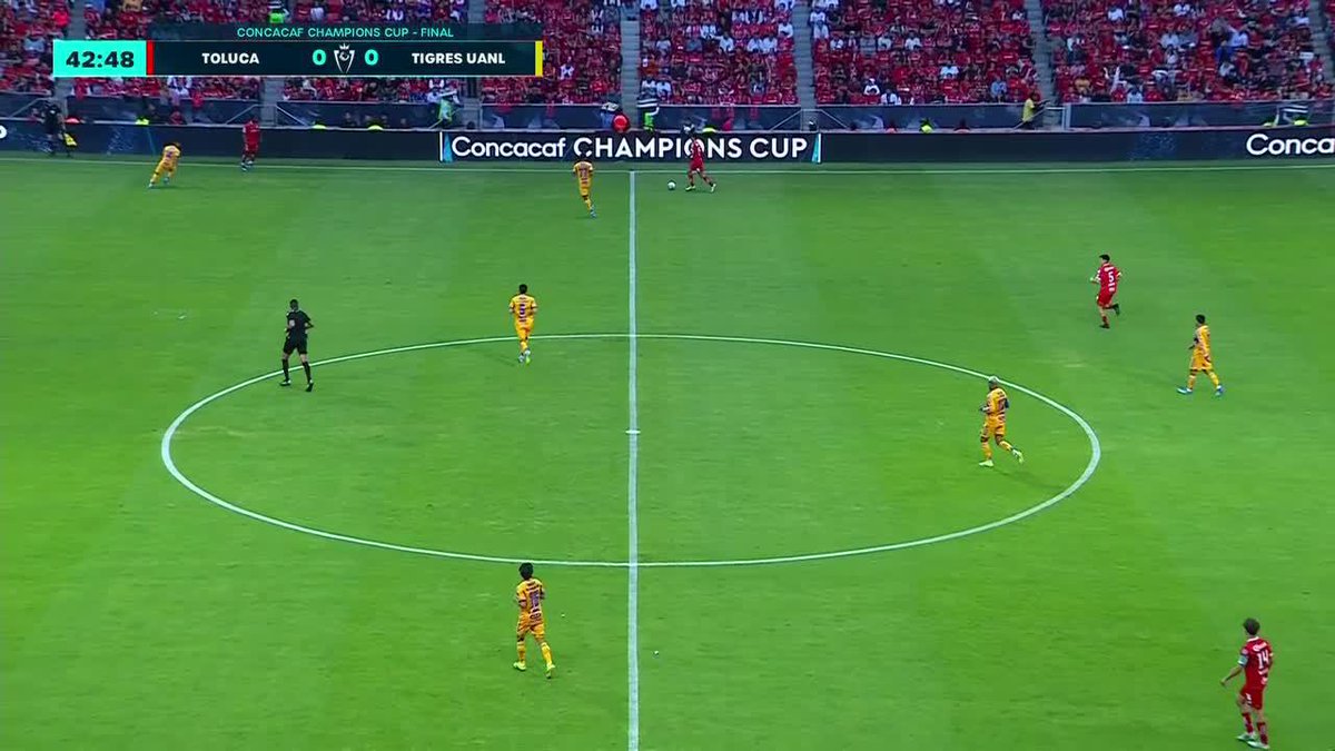 La canción de los hinchas de Toluca contra Nahuel Guzmán en la final de la CONCACAF Champions Cup. 😳🇲🇽🇦🇷