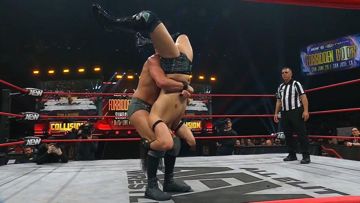 TAKESHITA IS FIRED UP 🔥 #AEWCollision