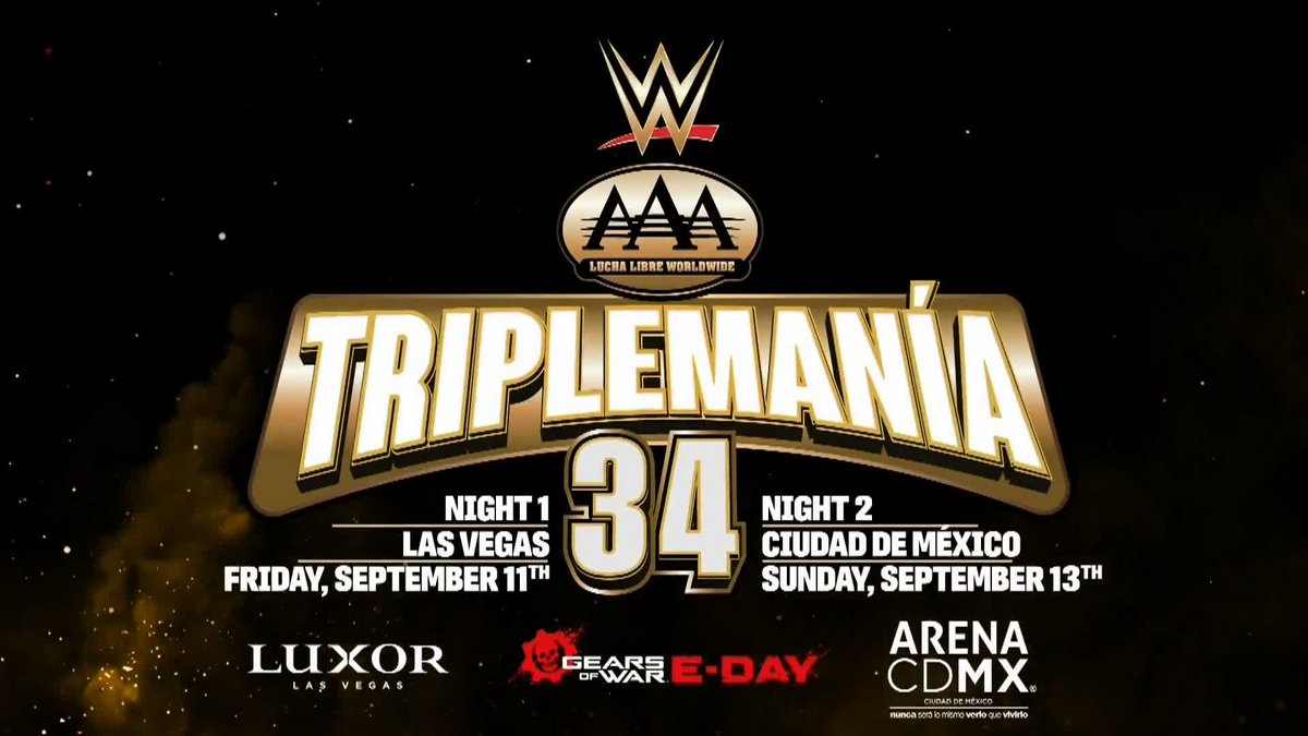 This September, a 2-night Triplemanía ARRIVES! 🔥