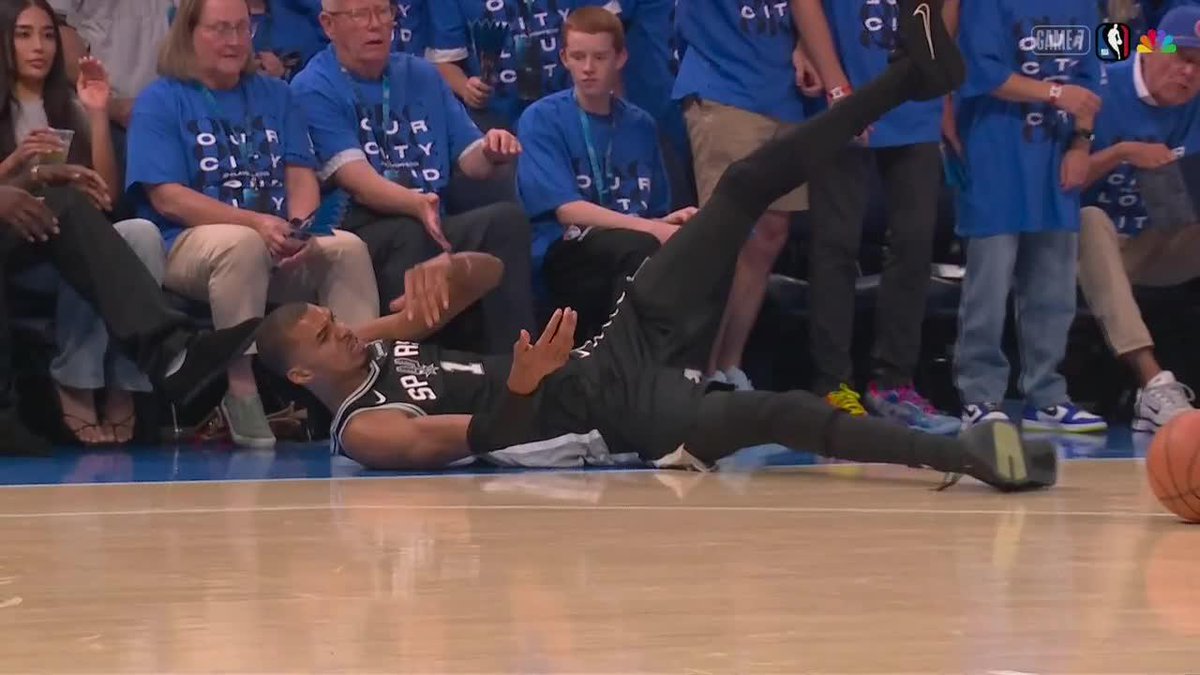Victor Wembanyama was overcome with emotions after leading the Spurs to the NBA Finals ❤️